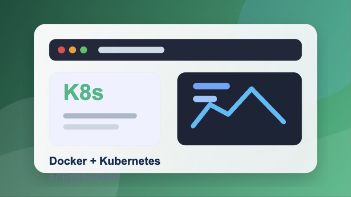 Docker K8s 容器化部署实战指南封面