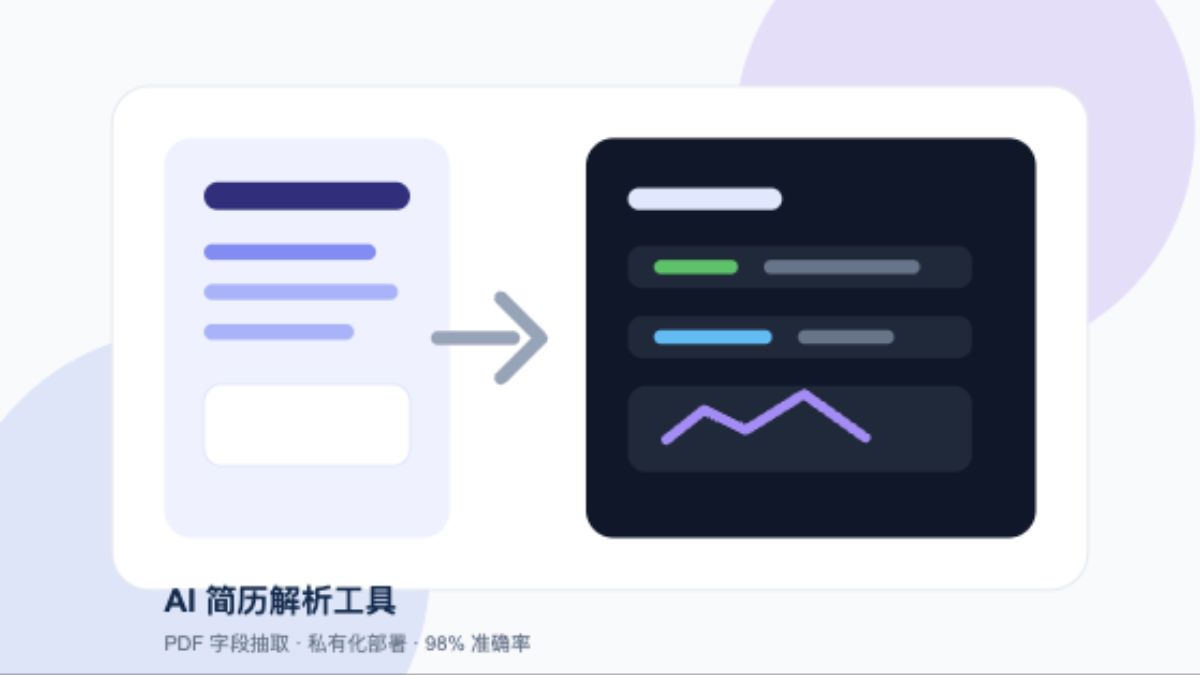 AI简历解析工具项目界面